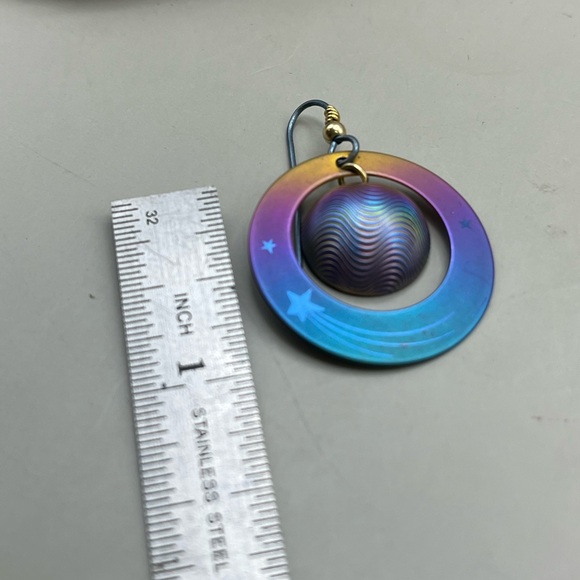 Iridescent Moon and Star Jewelry Set - Picture 5 of 6